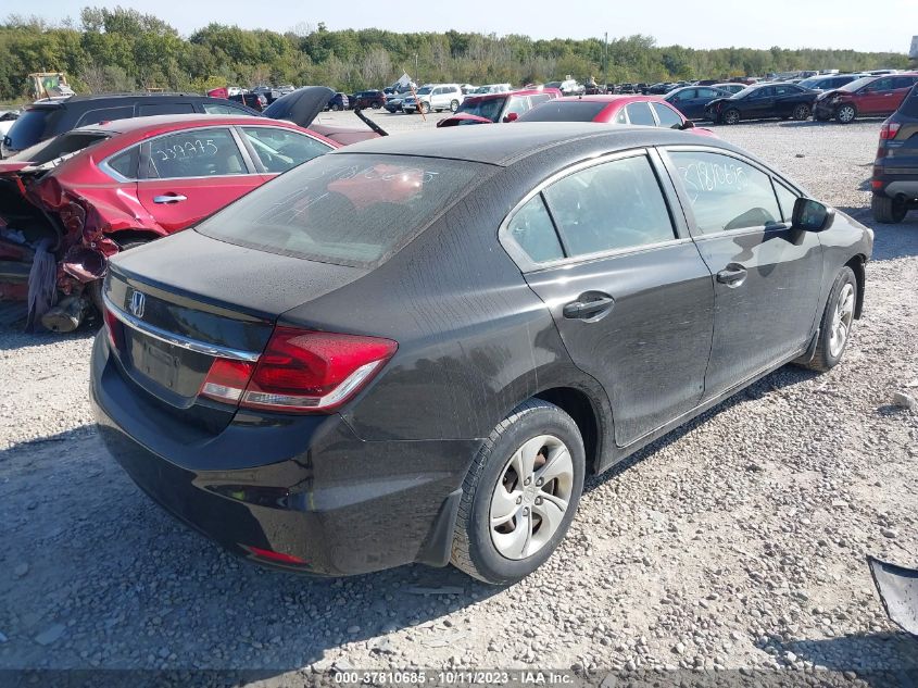 2014 HONDA CIVIC SEDAN LX - 2HGFB2F56EH558149