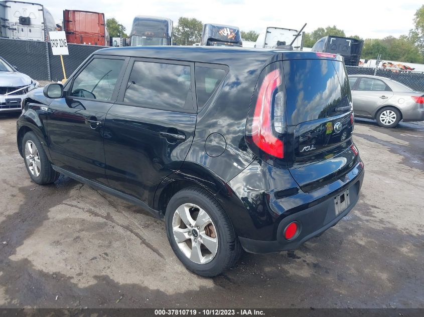 2017 KIA SOUL BASE - KNDJN2A25H7421460