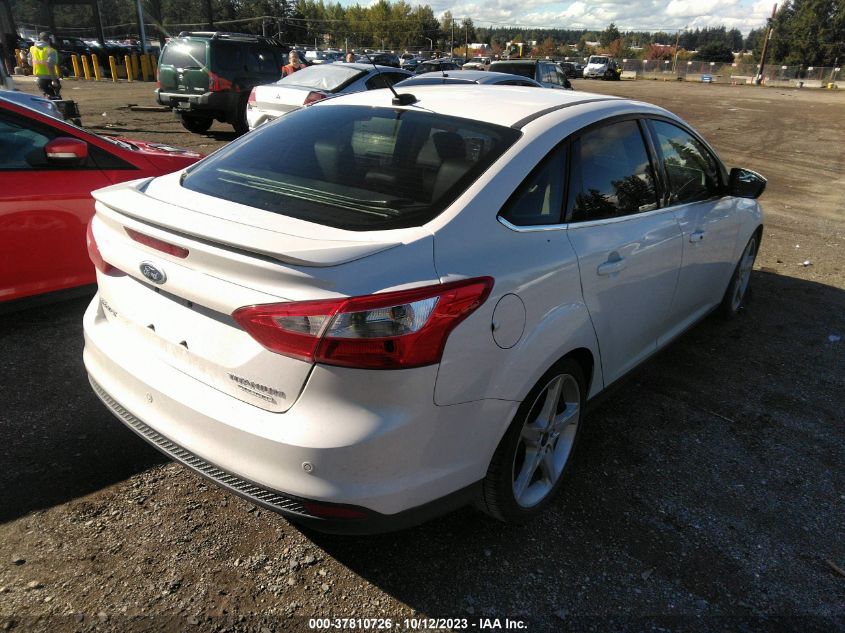 2014 FORD FOCUS TITANIUM - 1FADP3J27EL115429