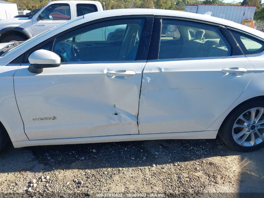 VIN 3FA6P0LU8KR138706 2019 FORD FUSION HYBRID no.6