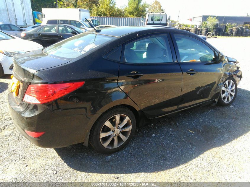 2013 HYUNDAI ACCENT GLS - KMHCU4AE6DU462981