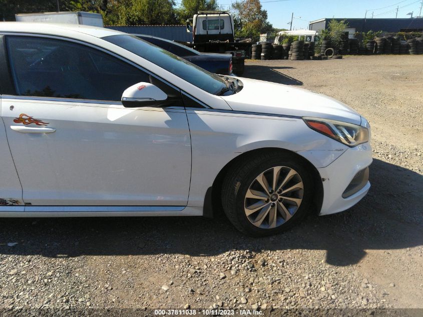 2017 HYUNDAI SONATA SPORT - 5NPE34AF6HH568517