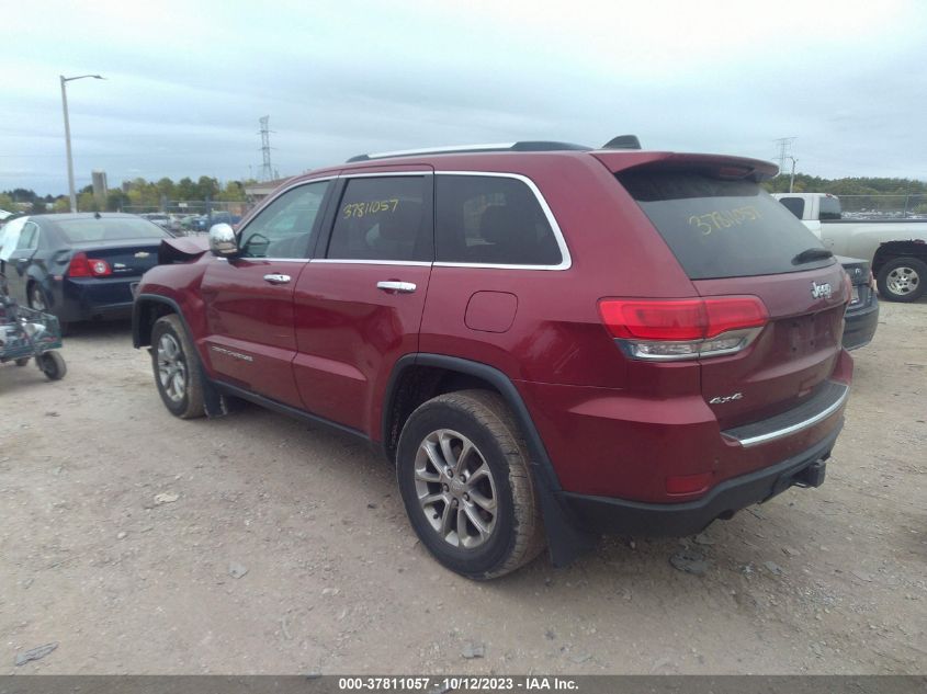 2014 JEEP GRAND CHEROKEE LIMITED - 1C4RJFBG4EC128832