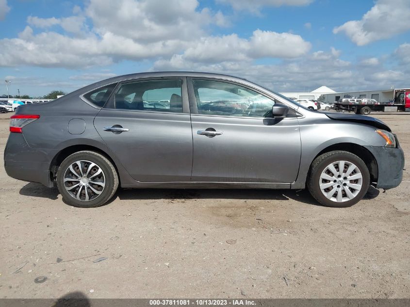 2015 NISSAN SENTRA S - 3N1AB7AP5FY373846