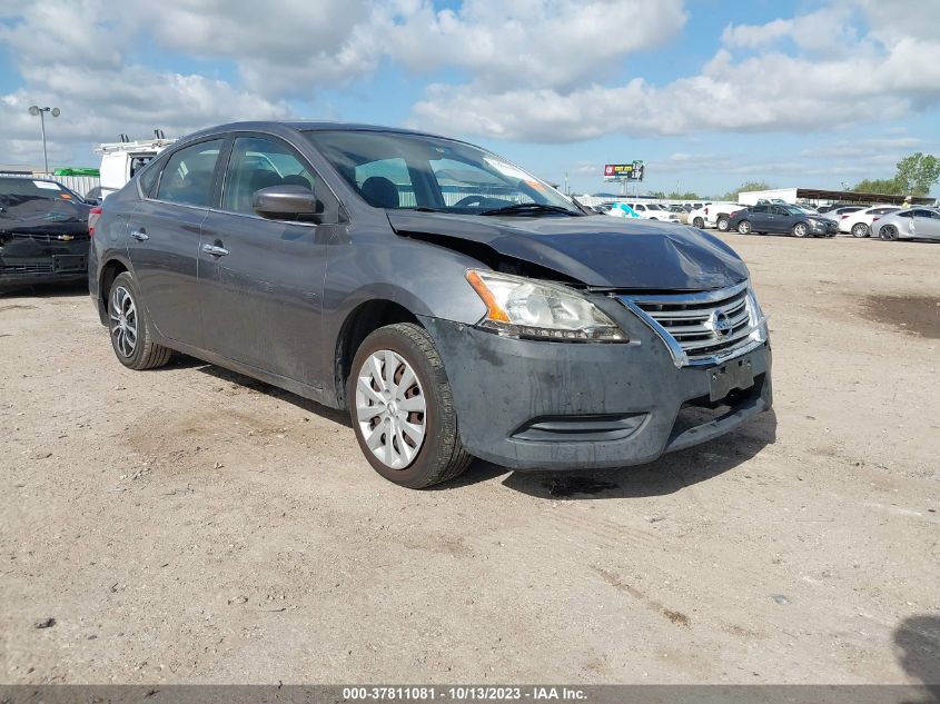 2015 NISSAN SENTRA S - 3N1AB7AP5FY373846