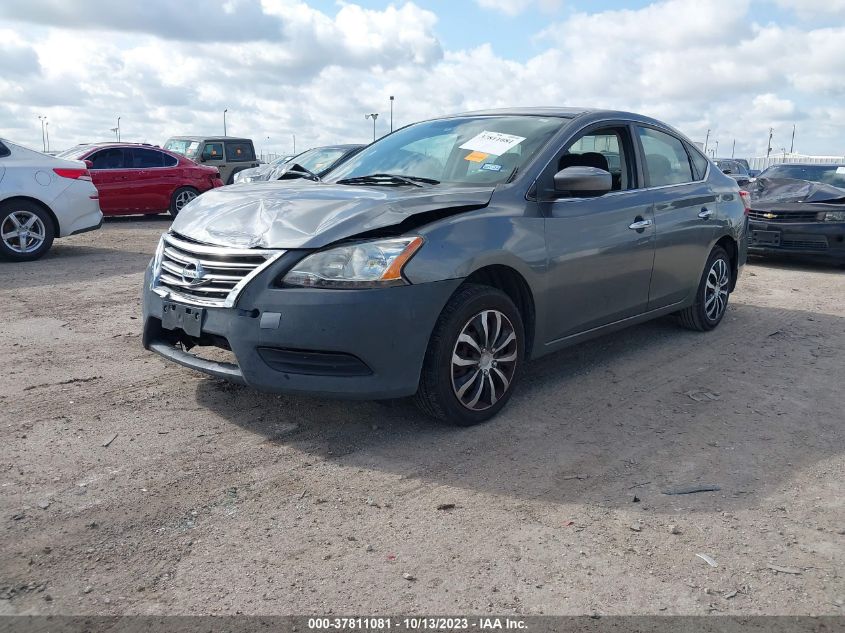 2015 NISSAN SENTRA S - 3N1AB7AP5FY373846