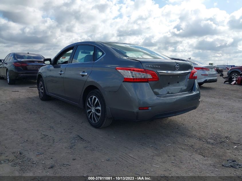 2015 NISSAN SENTRA S - 3N1AB7AP5FY373846