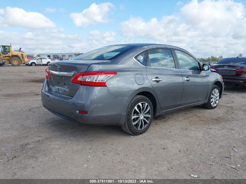 2015 NISSAN SENTRA S - 3N1AB7AP5FY373846