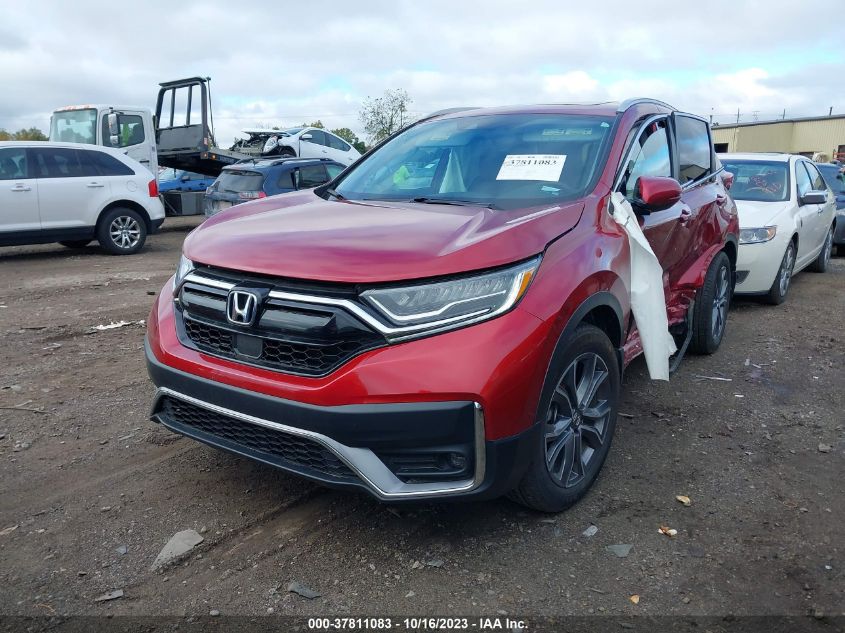 VIN 5J6RW2H98ML014375 2021 HONDA CR-V TOURING