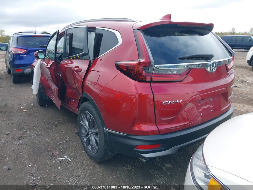 VIN 5J6RW2H98ML014375 2021 HONDA CR-V TOURING