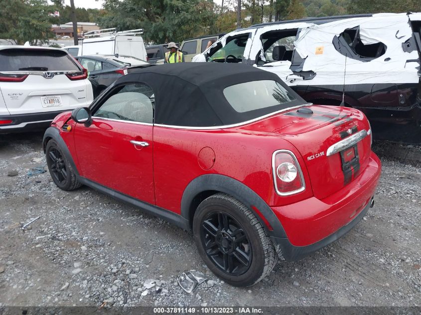 2015 MINI COOPER ROADSTER - WMWSY1C56FT625943