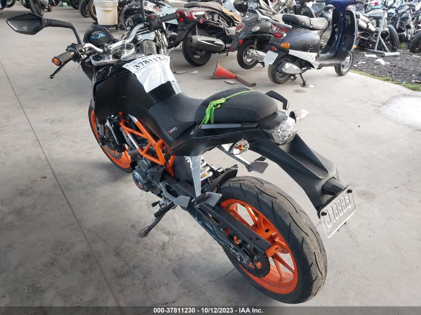 2016 KTM RC 390 MD2JGJ404GC280668