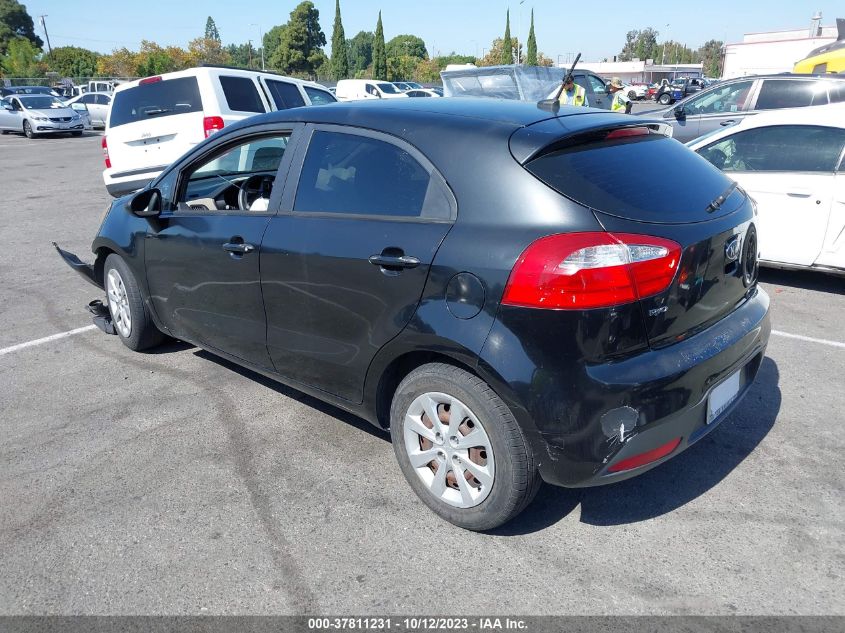 2013 KIA RIO LX - KNADM5A38D6280701
