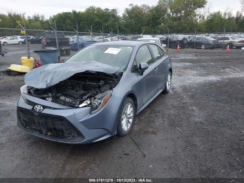 VIN 5YFHPRAE7LP035884 2020 TOYOTA COROLLA LE