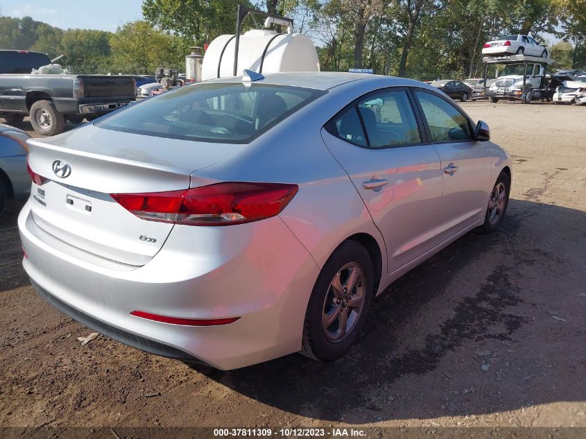 2018 HYUNDAI ELANTRA ECO - 5NPD94LA7JH358512