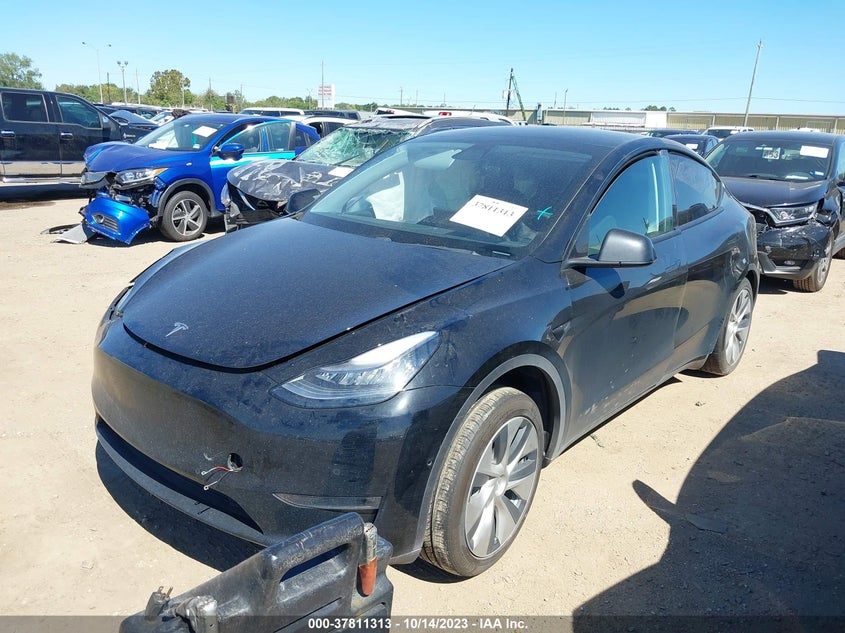VIN 5YJYGDEE3MF083148 2021 TESLA MODEL Y