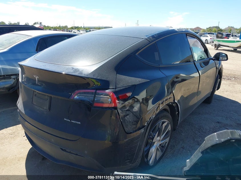 VIN 5YJYGDEE3MF083148 2021 TESLA MODEL Y