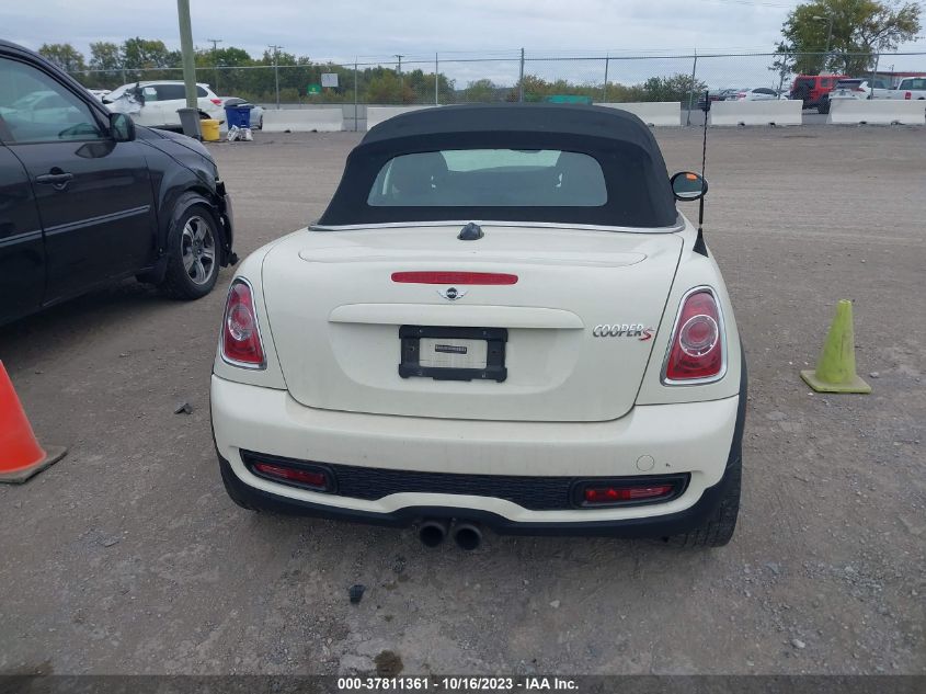 2013 MINI COOPER ROADSTER S - WMWSY3C5XDT594382