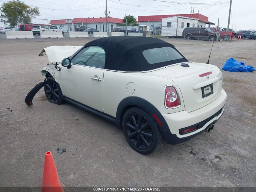 2013 MINI COOPER ROADSTER S - WMWSY3C5XDT594382