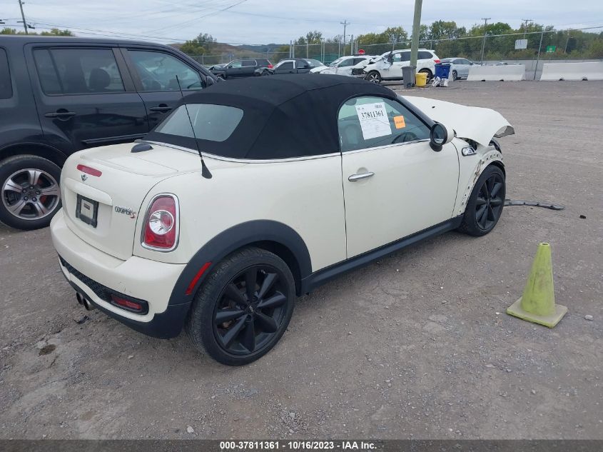 2013 MINI COOPER ROADSTER S - WMWSY3C5XDT594382