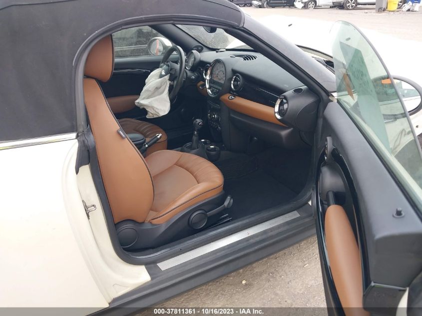 2013 MINI COOPER ROADSTER S - WMWSY3C5XDT594382