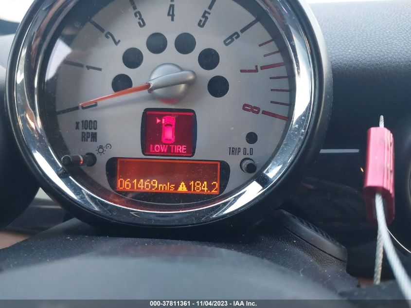 2013 MINI COOPER ROADSTER S - WMWSY3C5XDT594382