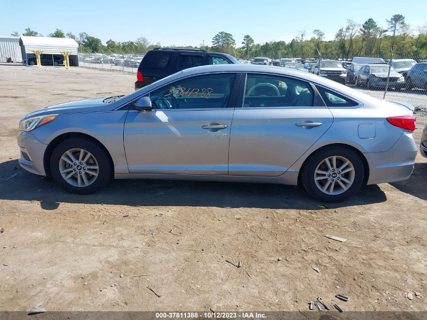 2015 HYUNDAI SONATA 2.4L SE - 5NPE24AF7FH172077