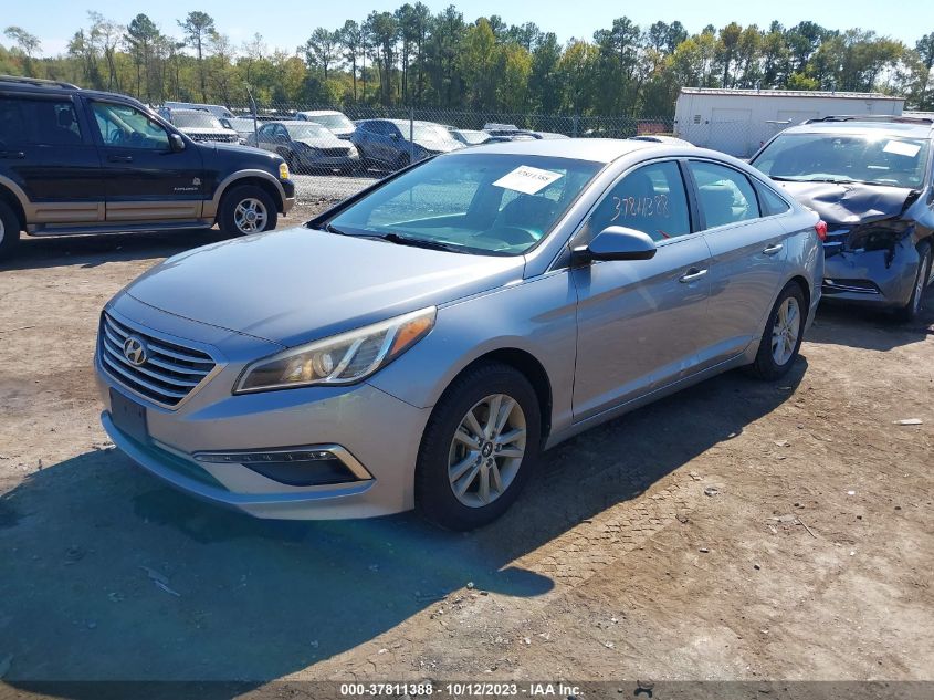 2015 HYUNDAI SONATA 2.4L SE - 5NPE24AF7FH172077