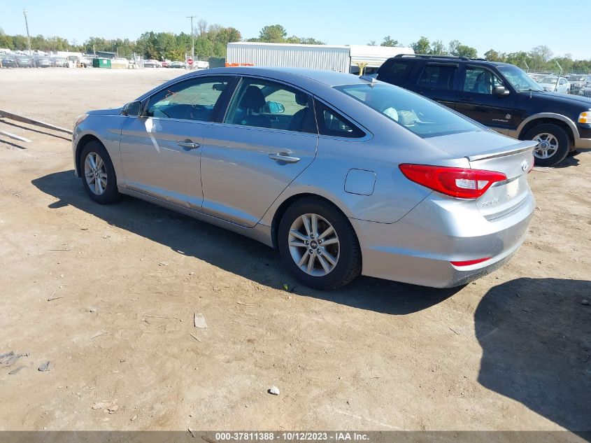 2015 HYUNDAI SONATA 2.4L SE - 5NPE24AF7FH172077