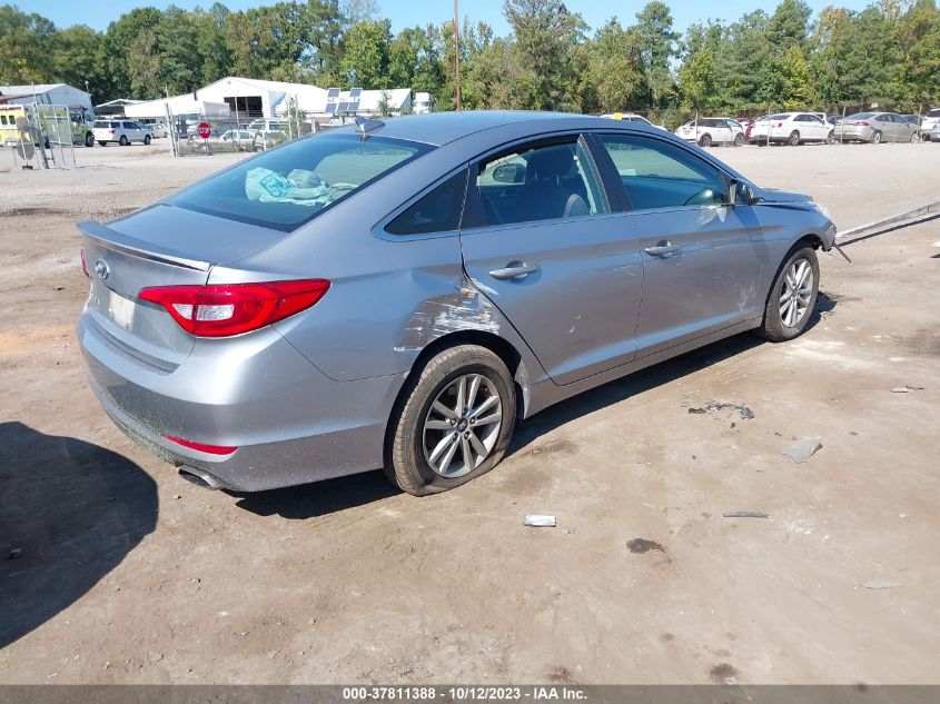 2015 HYUNDAI SONATA 2.4L SE - 5NPE24AF7FH172077