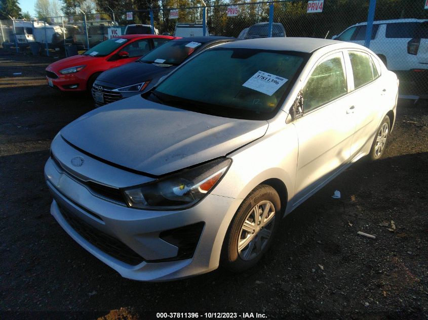 VIN 3KPA24AD0ME403660 2021 KIA RIO LX/S