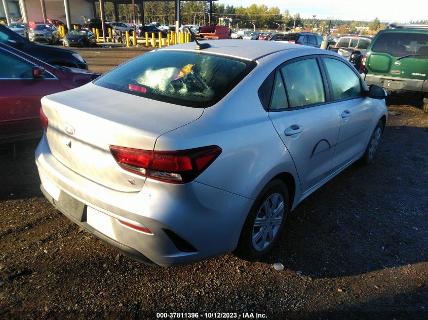 3KPA24AD0ME403660 Kia Rio LX/S 4