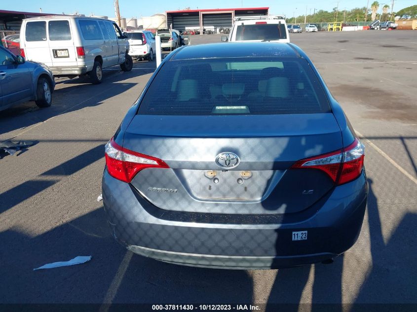 2015 TOYOTA COROLLA L/LE/S/S PLUS/LE PLUS - 5YFBURHEXFP198313