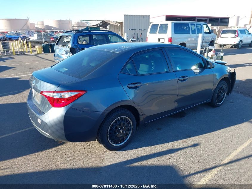 2015 TOYOTA COROLLA L/LE/S/S PLUS/LE PLUS - 5YFBURHEXFP198313