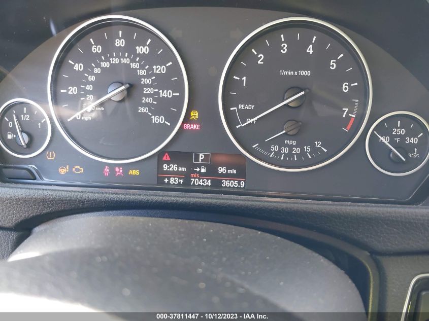 2013 BMW 328I XDRIVE WBA3B3C54DF540418
