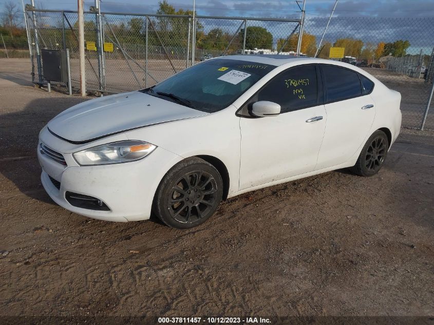 1C3CDFCB1ED831884 2014 DODGE DART LIMITEDphoto 2