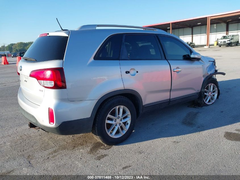 2015 KIA SORENTO LX - 5XYKTCA6XFG550619