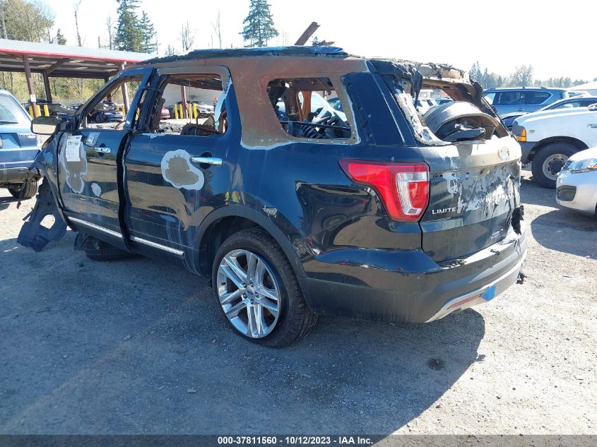 2017 FORD EXPLORER LIMITED - 1FM5K8F89HGA47134