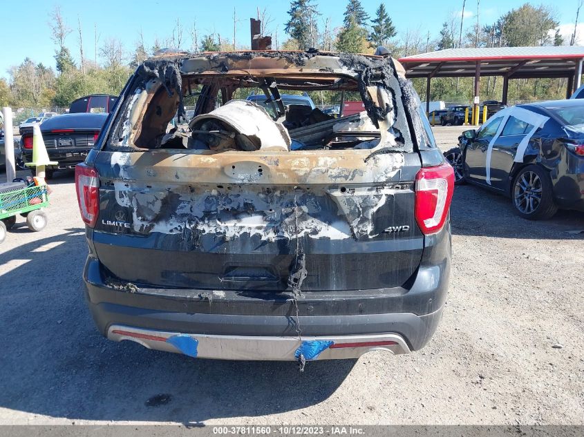 2017 FORD EXPLORER LIMITED - 1FM5K8F89HGA47134