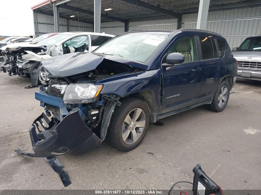 2017 JEEP COMPASS LATITUDE - 1C4NJDEB6HD167696