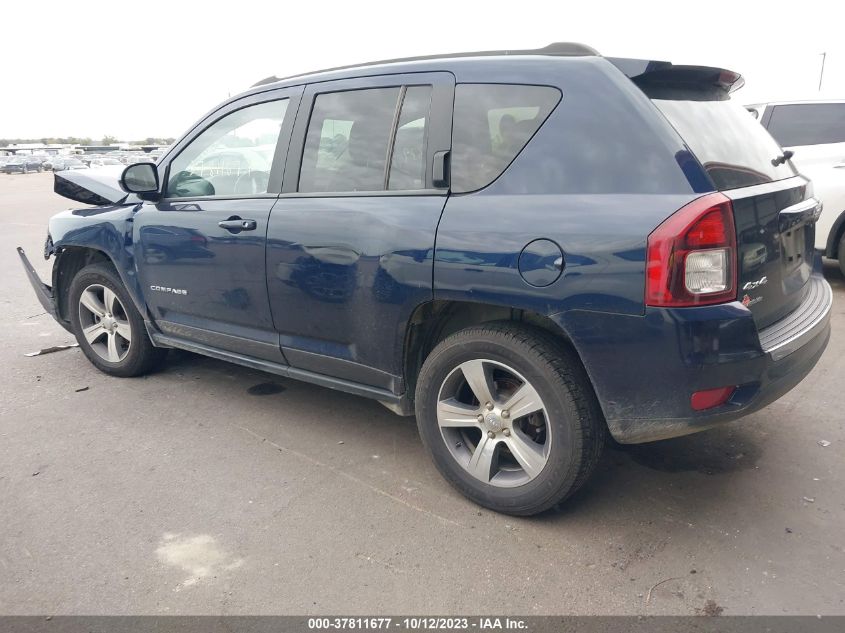 2017 JEEP COMPASS LATITUDE - 1C4NJDEB6HD167696