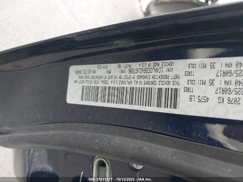2017 JEEP COMPASS LATITUDE - 1C4NJDEB6HD167696