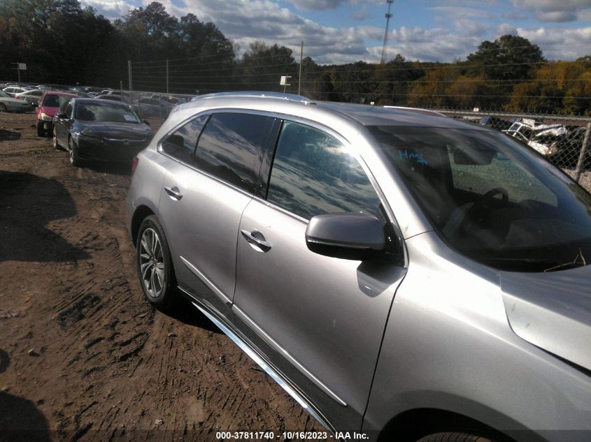 2017 ACURA MDX TECHNOLOGY - 5FRYD4H57HB013287