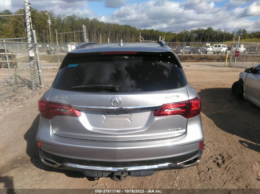 2017 ACURA MDX TECHNOLOGY - 5FRYD4H57HB013287