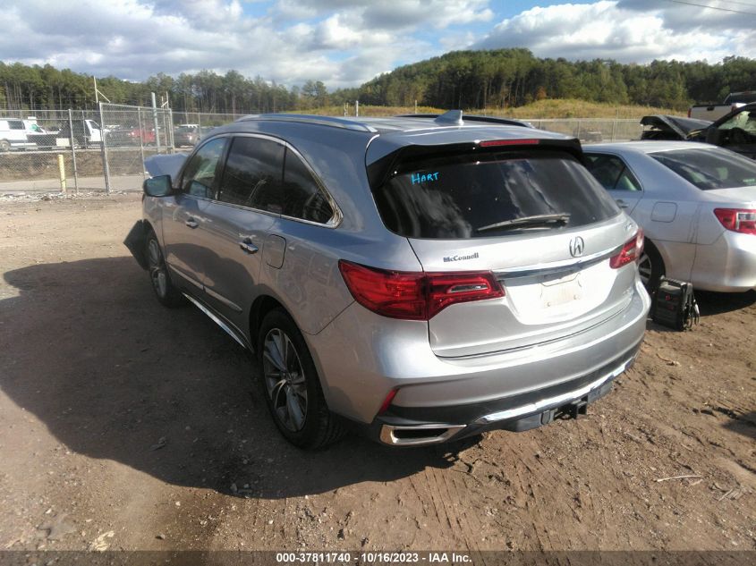 2017 ACURA MDX TECHNOLOGY - 5FRYD4H57HB013287