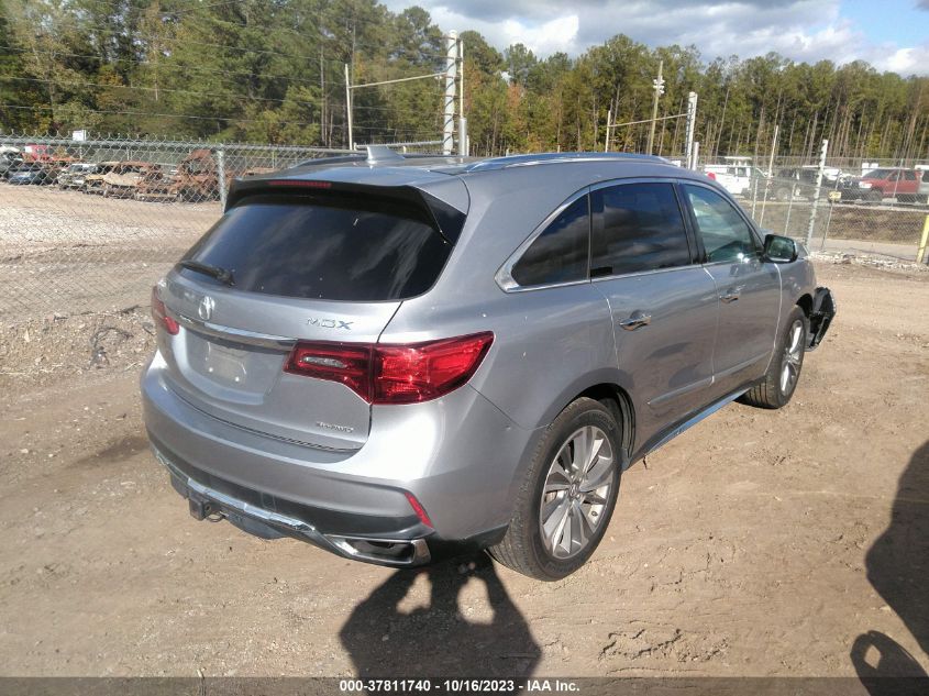 2017 ACURA MDX TECHNOLOGY - 5FRYD4H57HB013287