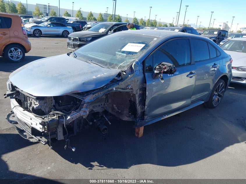 VIN 5YFP4MCE3NP111656 2022 TOYOTA COROLLA SE/SE NIGHTSHADE/APEX SE