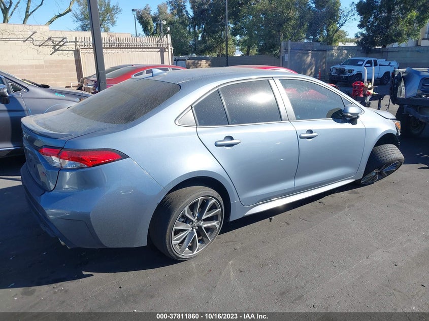 VIN 5YFP4MCE3NP111656 2022 TOYOTA COROLLA SE/SE NIGHTSHADE/APEX SE