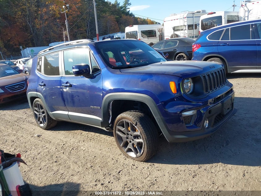 VIN ZACNJBB18KPK32957 2019 JEEP RENEGADE LIMITED