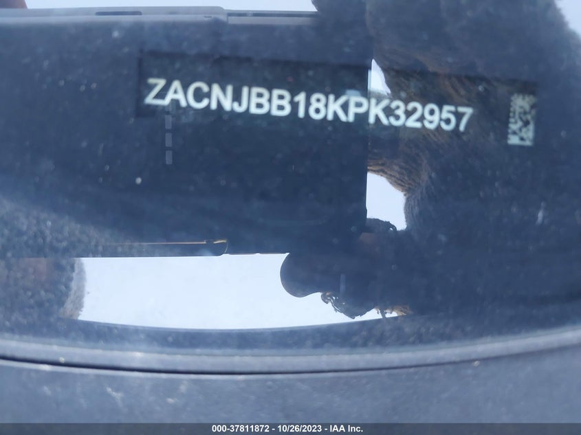 VIN ZACNJBB18KPK32957 2019 JEEP RENEGADE LIMITED